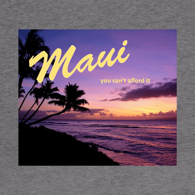 Maui - You Can't Afford It: Funny Parody of Vacation Souvenir by Naves